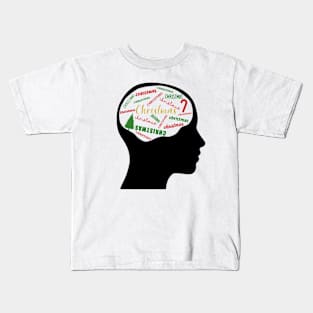 Christmas on my Mind Kids T-Shirt